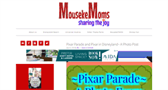 Desktop Screenshot of mousekemoms.com